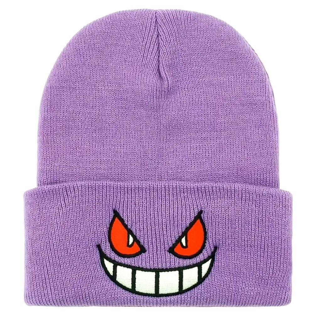 NWOT Awesome Gengar Pokémon • Purple Beanie